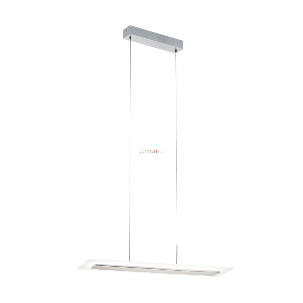 Függesztett LED lámpa 19 W, melegfehér, nikkel-opál - Manresa Eglo 96863