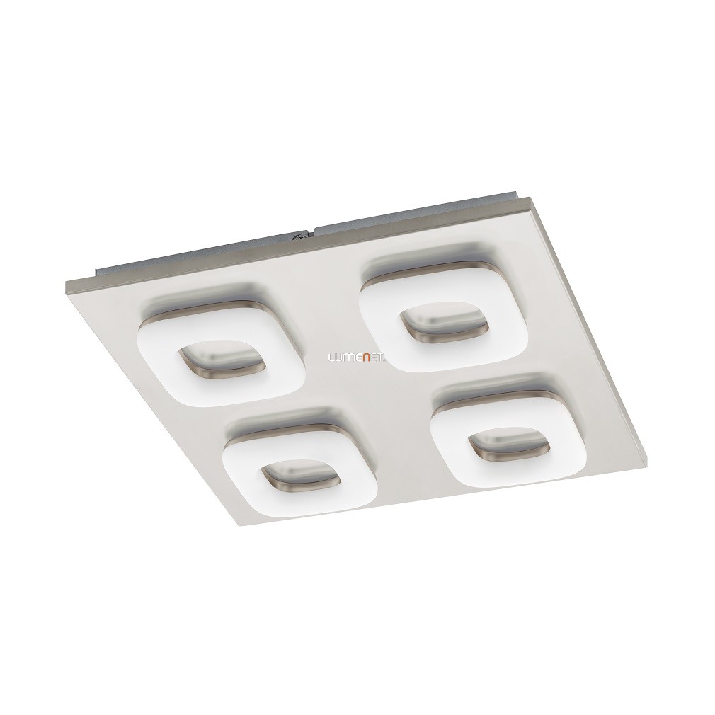 Mennyezeti LED lámpa 16 W, melegfehér, 32x32 cm, nikkel-fehér színű - Litago Eglo 97012