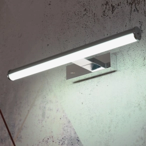   Fürdőszobai tükörvilágító LED lámpa 7,4 W, hidegfehér, 40 cm, ezüst-fehér színű - Vadumi Eglo 97081