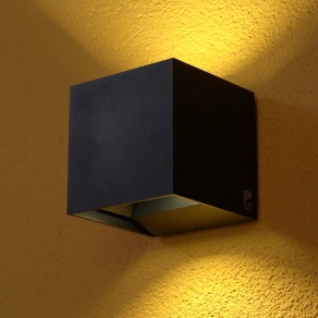   Kültéri le/fel világító fali kocka lámpa, LED-es - Calpino Eglo 97242