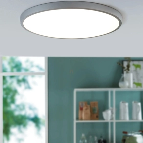   Szabályozható mennyezeti LED lámpa 25 W, hidegfehér, fehér-nikkel színű - Fueva Eglo 97276