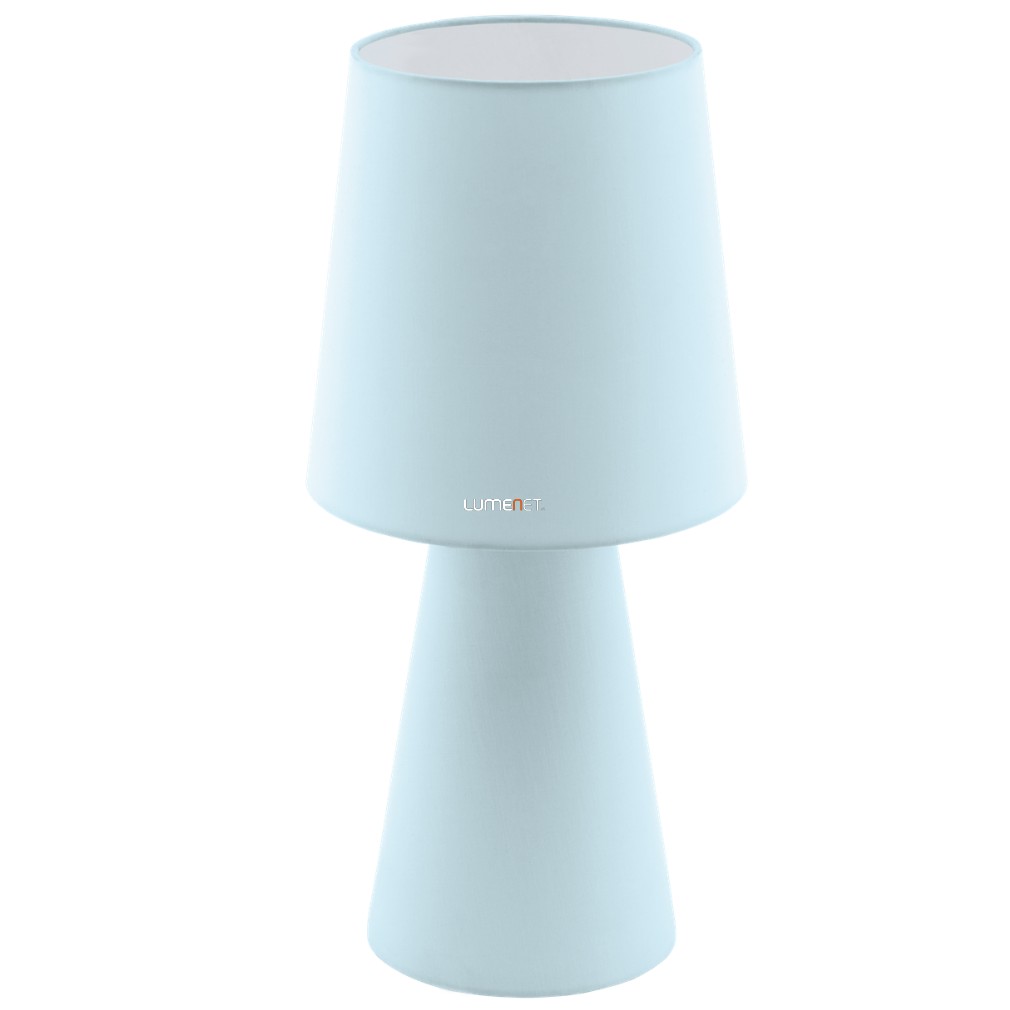 Babakék asztali lámpa, 47 cm - Carpara Eglo 97432, 2xE27 foglalattal