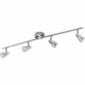   Bontott csomagolású Karos LED spot lámpa, 4x3W, melegfehér fényű, króm (Tiberio)