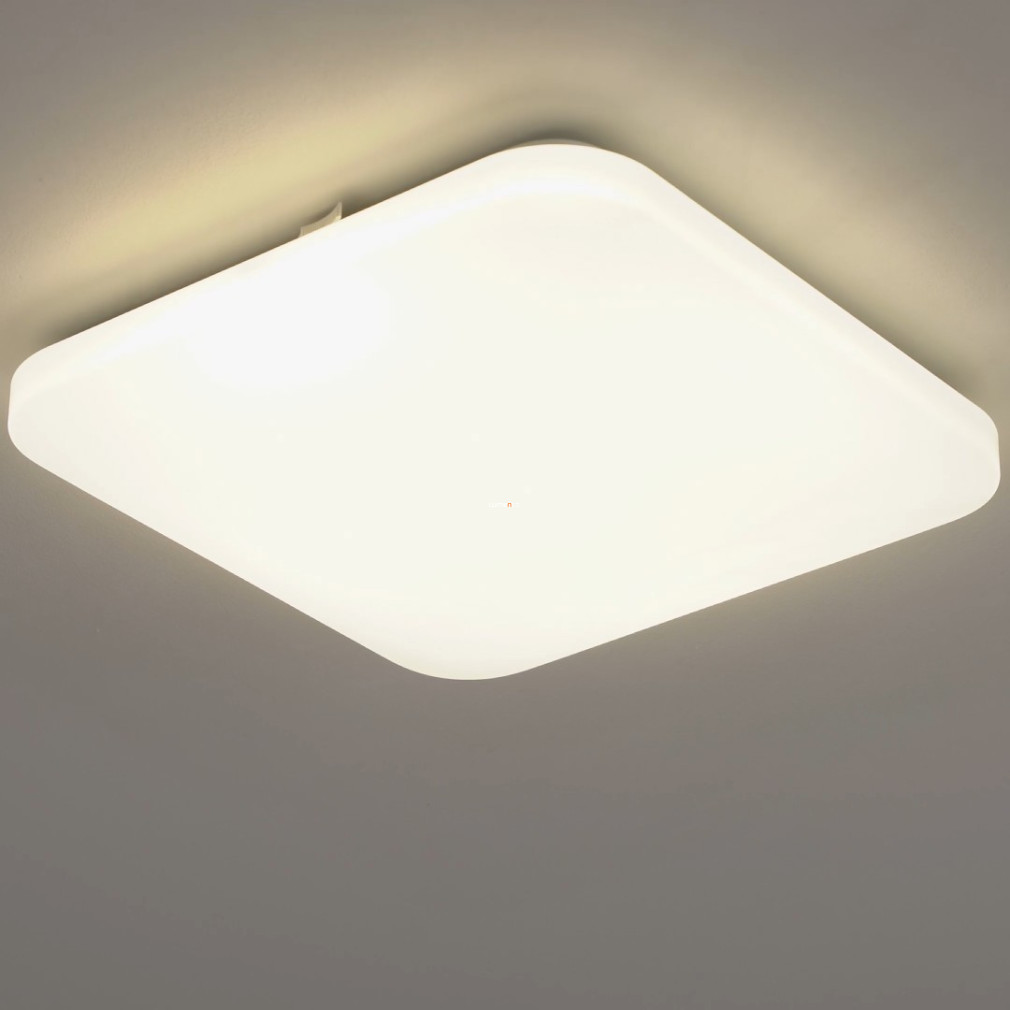 Szögletes mennyezeti LED lámpa 17,3 W, melegfehér, fehér színű - Frania Eglo 97875