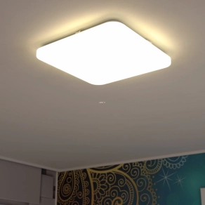   Szögletes mennyezeti LED lámpa 33,5 W, melegfehér, fehér színű - Frania Eglo 97876