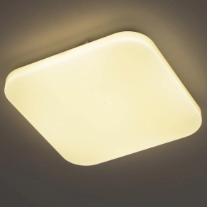  Csillám hatású mennyezeti LED lámpa 11,5 W, melegfehér, fehér színű - Frania Eglo 97881
