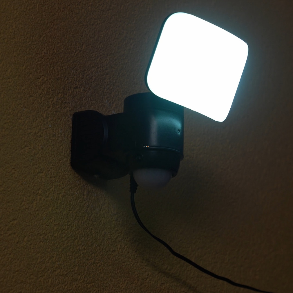 Napelemes LED reflektor mozgásérzékelővel, 5,4 W, extra hidegfehér, fekete-fehér színben - Casabas Eglo 98195