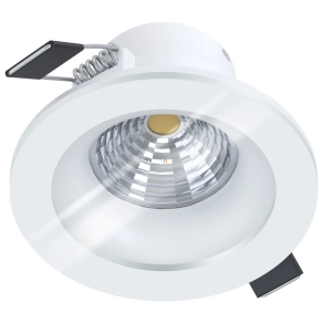   Süllyesztett LED spot lámpa, kerek 6 W, melegfehér, fehér - Salabate Eglo 98238