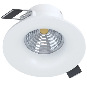   Süllyesztett LED spot lámpa, kerek 6 W, melegfehér, fehér színű - Salabata Eglo 98243