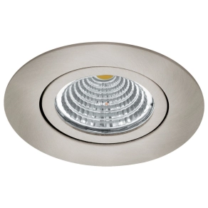   Süllyesztett LED spot lámpa, kerek 6 W, hidegfehér, nikkel színű - Saliceto Eglo 98307