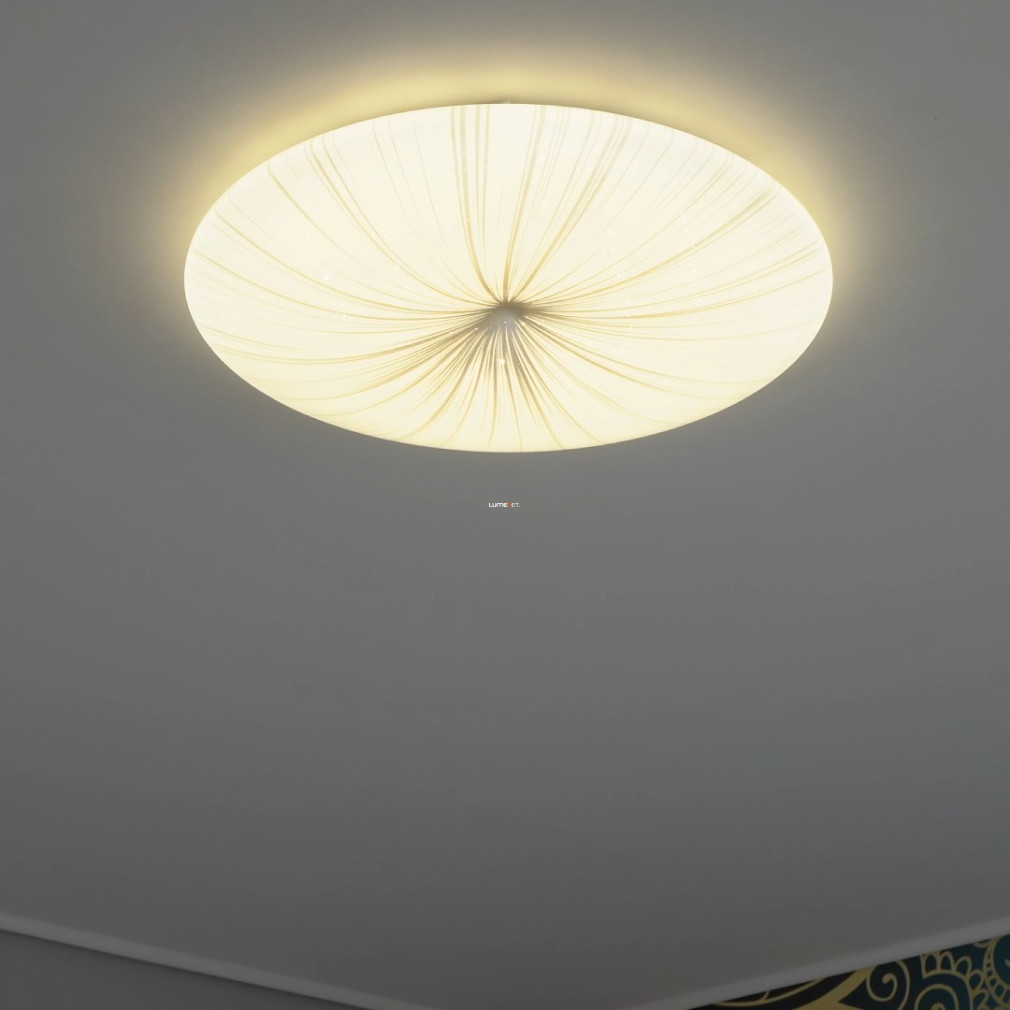 Mennyezeti LED lámpa 33 W, melegfehér, fehér-ezüstszínű - Nieves Eglo 98326