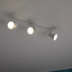   Spot lámpa három foglalattal, fehér színű - Seras Eglo 98395