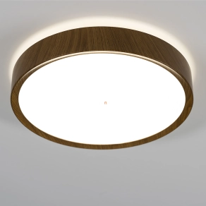   Mennyezeti LED lámpa, 34 cm, fehér-fa - Musurita Eglo 98601