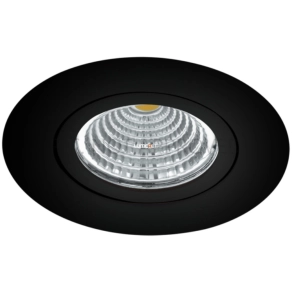   Szabályozható süllyesztett LED spot lámpa 6 W, melegfehér, fekete - Saliceto Eglo 98609