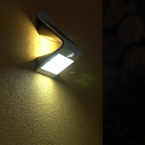   Napelemes, mozgásérzékelős kültéri fali LED lámpa - Lamozzo Eglo 98757