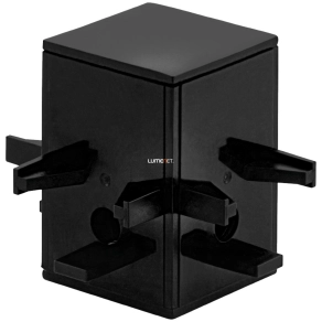   Összekötő kockaidom sínes lámparendszerhez, fekete - Tp Cube Eglo 98801