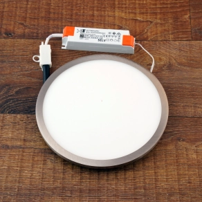   Süllyesztett LED panel 22 W, melegfehér, nikkel-fehér színű - Fueva Eglo 98866