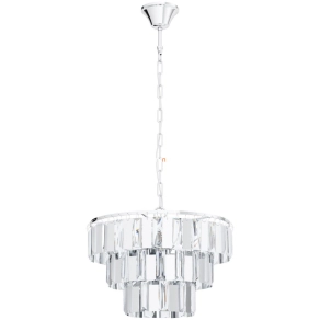 Glamour kristály csillár, 3 szintes - Erseka Eglo 99095