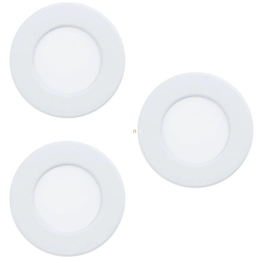   Süllyesztett LED spot lámpa 8,1 W, melegfehér, fehér színű, három darabos - Fueva Eglo 99135
