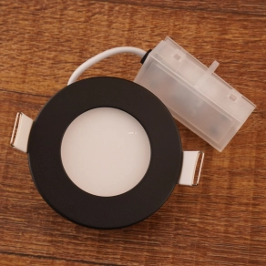   Bontott csomagolású Süllyesztett LED spot lámpa 2,7 W, hidegfehér, fekete-fehér színű (Fueva)