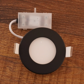   Süllyesztett LED spot lámpa 2,7 W, melegfehér, 8,6 cm, fekete-fehér színű - Fueva Eglo 99211