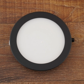   Süllyesztett LED spot lámpa 10,5 W, melegfehér, 16,6 cm, fekete-fehér színű - Fueva Eglo 99212