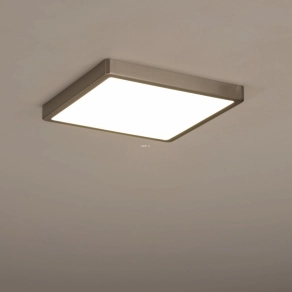   Mennyezeti LED lámpa, szögletes, 20 W, melegfehér, nikkel-fehér színű - Fueva Eglo 99242