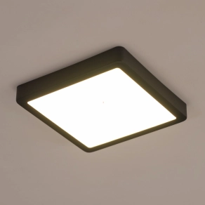   Mennyezeti LED lámpa, szögletes, 16,5 W, melegfehér, fekete-fehér színű - Fueva Eglo 99244
