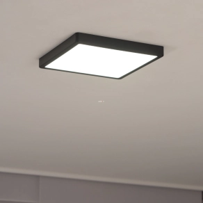   Mennyezeti LED lámpa, szögletes, 20 W, hidegfehér, fekete-fehér színű - Fueva Eglo 99257