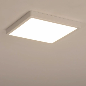   Mennyezeti LED lámpa párás helységbe, szögletes, 20 W, melegfehér, fehér színű - Fueva Eglo 99268