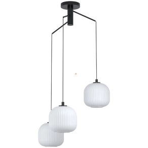   Függesztett lámpa három foglalattal, 62 cm, fehér-fekete - Mantunalle Eglo 99368