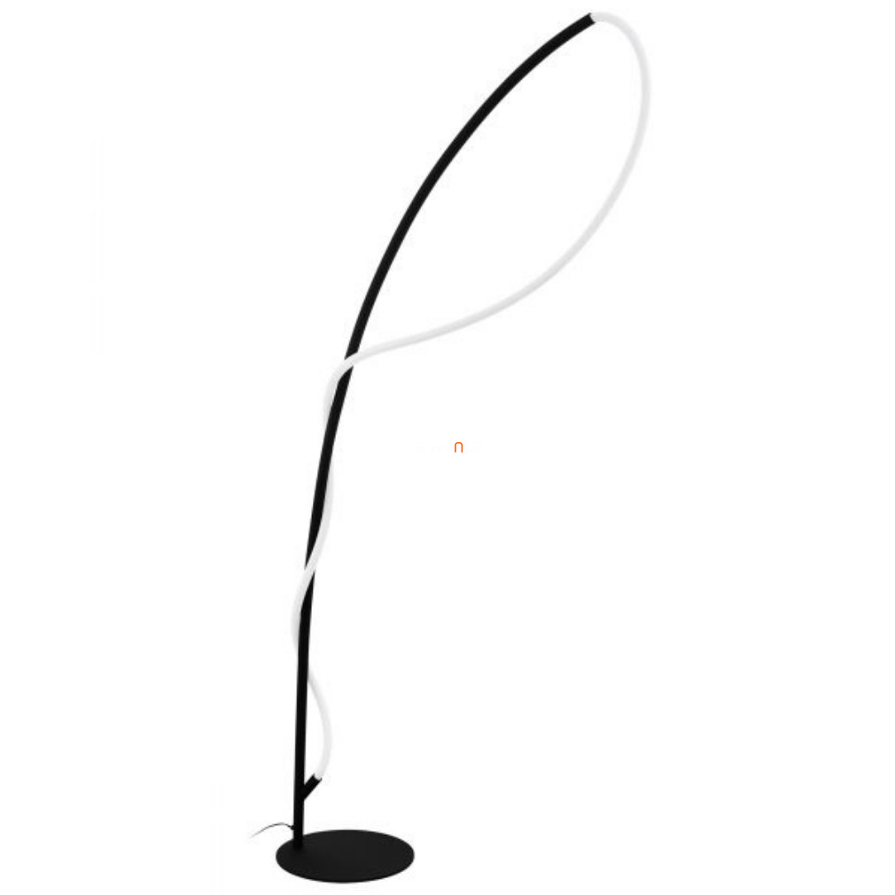 LED állólámpa talpkapcsolóval, 120 cm, fekete-fehér színű - Egidonella Eglo 99384, 3000 K, 2750 lm, 20,5 W