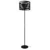 Állólámpa talpkapcsolóval, 151 cm, fekete - Cremella Eglo 99507, 1xE27 foglalattal