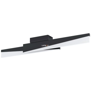   Mennyezeti LED lámpa 2x11 W, melegfehér, fekete - Isidro Eglo 99561