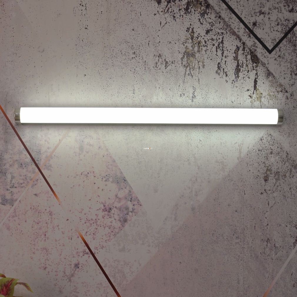 Fürdőszobai tükörvilágító LED lámpa 18,5 W, hidegfehér, 77 cm, ezüst-króm-fehér színű - Tragacete Eglo 99778