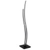 LED állólámpa talpkapcsolóval, 123 cm, fekete - Lejias Eglo 99805, 3000 K, 2050 lm, 16 W