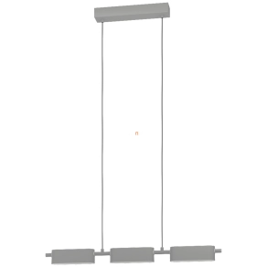   Függesztett LED lámpa 3x6,7 W, melegfehér, ezüst-fehér színű - Rovira Eglo 99819