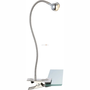   Flexibilis csíptetős lámpa 48 cm - Serpent Globo 24109K, 3000 K, 150 lm, 3 W