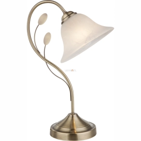  Klasszikus asztali lámpa, 42 cm - Posadas Globo 69007-1T, 1xE27 foglalattal