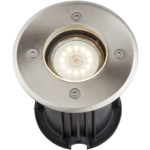   Kültéri beépíthető lámpa, 11 cm, nikkel - Style Globo 31100