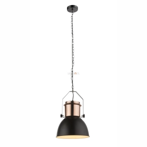 Függesztett lámpa, fekete-rosegold - Kutum Globo 15282