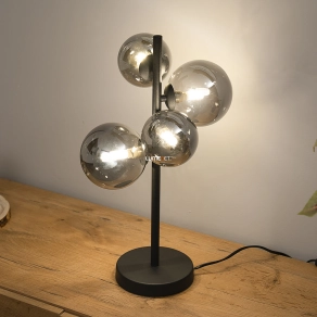   Buborékos asztali lámpa négy fényforrással, 48 cm - Riha Globo 56133-4T, 4xG9 foglalattal