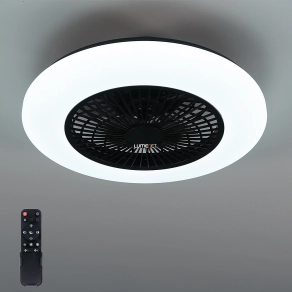   Távirányítós mennyezeti LED lámpa, ventilátoros, 50 cm - Travo Globo 03628B