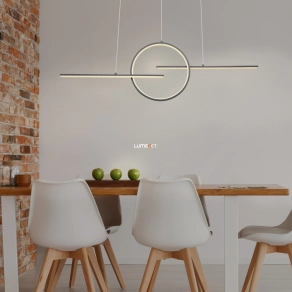   Távirányítós függesztett LED lámpa, 50 W, hideg-melegfehér - Barral Globo 67121-50G