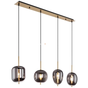   Függesztett lámpa, sárgaréz, négy foglalattal - Blacky Globo 15345-4MM