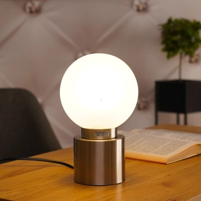   Asztali lámpa gömb, 15 cm - Marka Globo 21003N, 1xE14 foglalattal