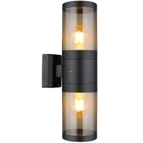   Kültéri fali lámpa 2 foglalattal, 38 cm - Xeloo Globo 32014-2BS