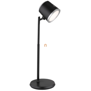   Szabályozható asztali LED spot lámpa 44 cm - Meeya Globo 58454B, memória, éjjeli fény, akkumulátoros, dimmelhető, tölthető, hordozható, állítható magasság, 1 méretes kábellel, 3000-4000-6500 K, 230 lm, 6 W, 230 V