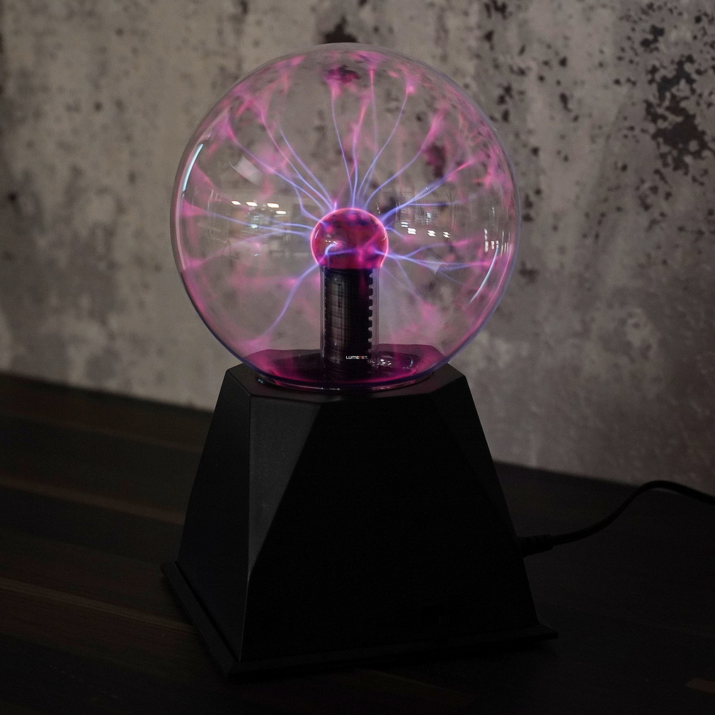 Plazma lámpa 2 fokozatú fényhatással 20 cm - Plasma Globo 280110, 2 fokozatú fényhatás, 12 V