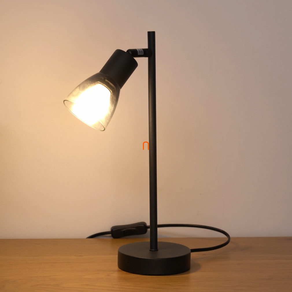 Asztali lámpa, 35 cm - Satella Globo 54312T - billenőkapcsolós, 1xE14 foglalattal, 230 V